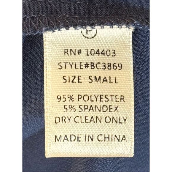 NWOT JOA Los Angeles Blue Colorful Cutout Embroidered Top Women's Small - Picture 4 of 8